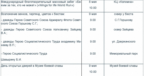 День Победы 9 Мая